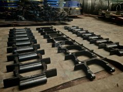 Chain Link by Coated Sand Proce