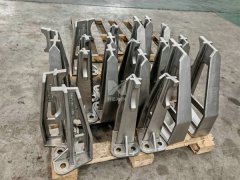 Cast tube support with Nickel A