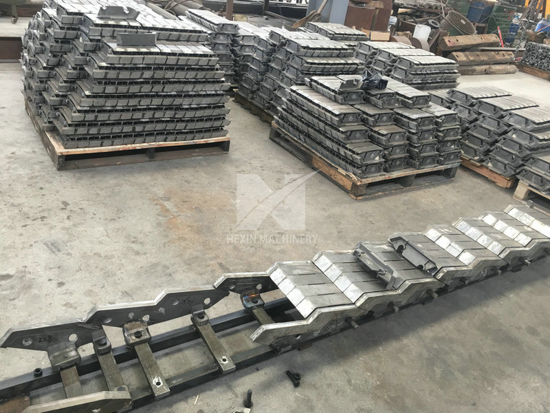 Assembly test for incineration grate blocks_Qingdao Hexin Machinery ...