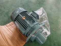Motor made of cast steel